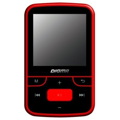 Фото Цифровой плеер Digma T3 8Gb черно-красный
