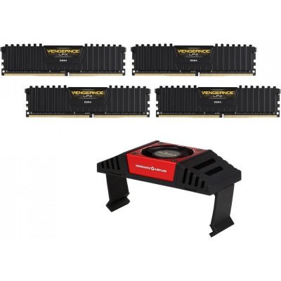 Фото Модуль оперативной памяти ПК Corsair CMK64GX4M4B3466C16 DDR4 4x16Gb