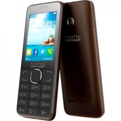 Фото Мобильный телефон Alcatel 2007D Dark Chocolate (Коричневый)