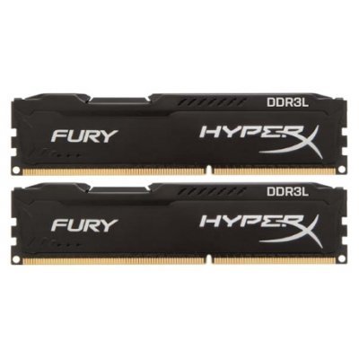      Kingston HyperX FURY HX318LC11FBK2/16 16GB DDR3