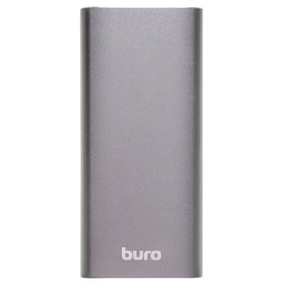 Фото Внешний аккумулятор для портативных устройств Buro RB-10000-QC3.0-I&O Li-Pol 10000mAh 3A+1.5A Темно-серый 2xUSB
