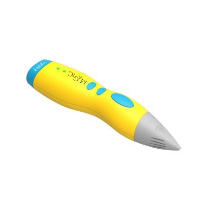 Фото 3D ручка KREZ Magic P3D08 желтый