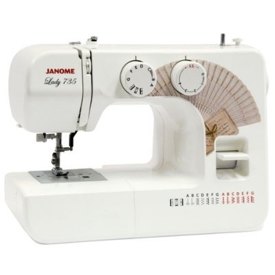 Фото Швейная машина Janome Lady 735 белый