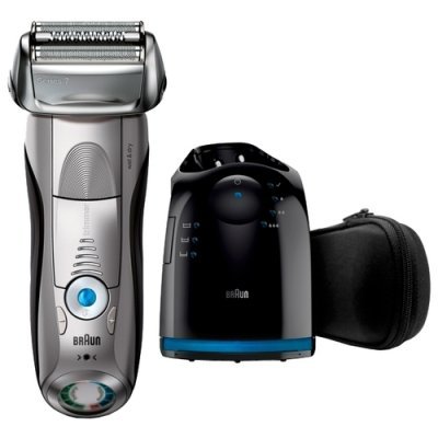 Фото Электрическая бритва Braun 7899cc Series 7 серебристый