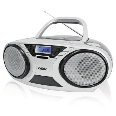 Фото Аудиомагнитола BBK BX516BT белый/черный