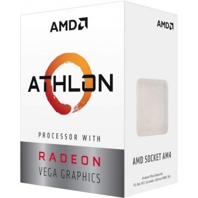   AMD Athlon 200GE Raven Ridge (AM4, L3 4096Kb)