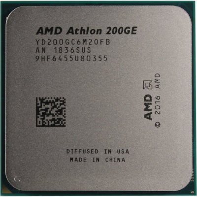   AMD Athlon 200GE Raven Ridge (AM4, L3 4096Kb) OEM