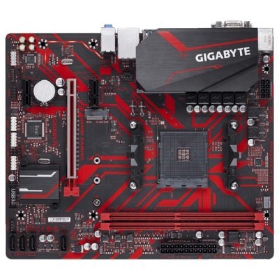 Фото Материнская плата ПК Gigabyte B450M GAMING