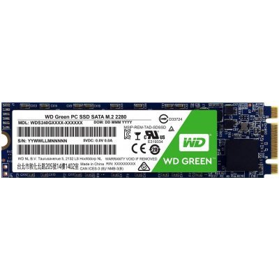   SSD Western Digital WD GREEN PC SSD 480 GB (WDS480G2G0B)