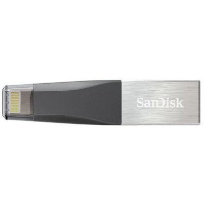Фото USB накопитель Sandisk 64GB iXpand Mini USB3.0/Lightning SDIX40N-064G-GN6NN