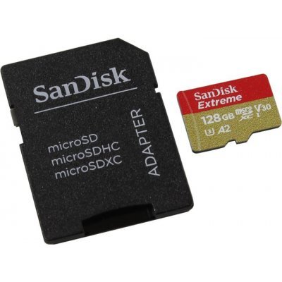    Sandisk 128GB microSDXC Class 10 UHS-I A2 C10 V30 SDSQXA1-128G-GN6AA
