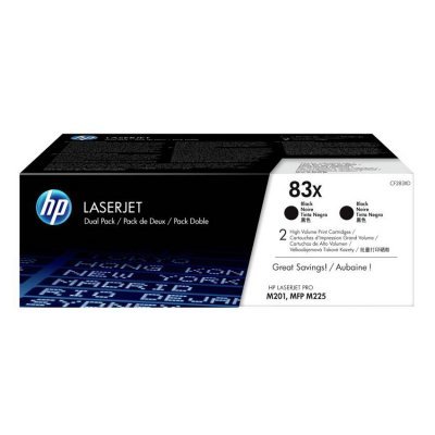  -    HP 83X  2  (2*2200 ) CF283XD