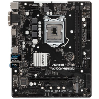 Фото Материнская плата ПК ASRock H310CM-HDV/M.2