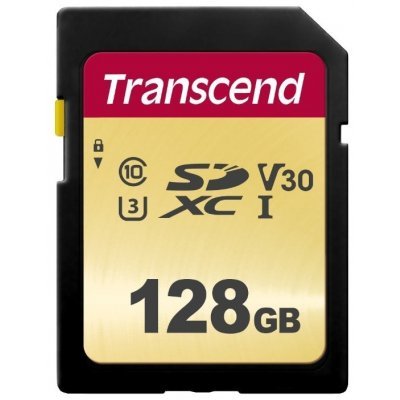    Transcend 128GB SDXC Class 10 UHS-I