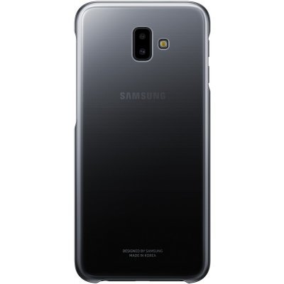 Фото Чехол для смартфона Samsung Galaxy J6+ (2018) Gradation Cover черный (EF-AJ610CBEGRU)