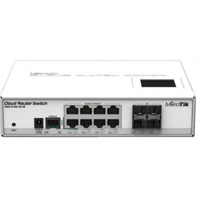   MikroTik Cloud Router Switch 112-8G-4S-IN