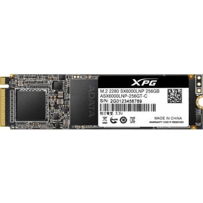   SSD A-Data 256GB XPG SX6000 Lite, M.2 2280 (ASX6000LNP-256GT-C) (<span style="color:#f4a944"></span>)