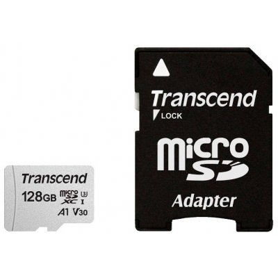    Transcend 128GB microSDXC Class 10 UHS-I U3 (TS128GUSD300S-A)