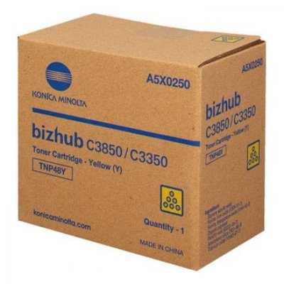 Фото Тонер-картридж для лазерных аппаратов Konica Minolta TNP-48Y bizhub C3350/C3850 желтый