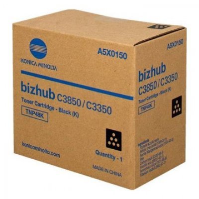 Фото Тонер-картридж для лазерных аппаратов Konica Minolta TNP-48K bizhub C3350/C3850 черный