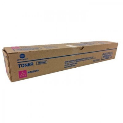 Фото Тонер-картридж для лазерных аппаратов Konica Minolta TN-514M bizhub C458/558/658 красный