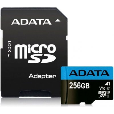    A-Data 256GB microSDHC Class 10 UHS-I A1 100/25 MB/s (SD ) (<span style="color:#f4a944"></span>)
