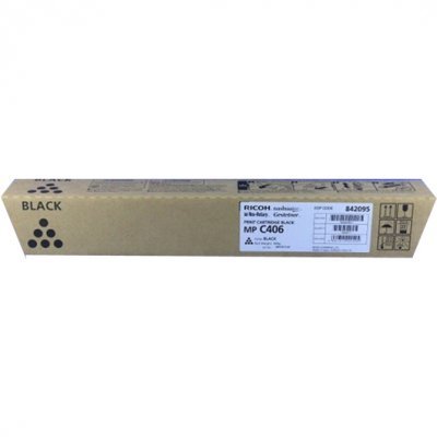 Фото Тонер-картридж для лазерных аппаратов Ricoh 842095 тип MP C406 (17000 стр) для Aficio MP C306ZSP/C306ZSPF/C406ZSPF/C307SP/C307SPF черный