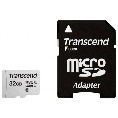    Transcend 32GB microSDHC Class 10 UHS-1 U1, (SD ), TLC (<span style="color:#f4a944"></span>)