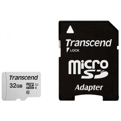 Фото Карта памяти Transcend 32GB microSDHC Class 10 UHS-1 U1, (SD адаптер), TLC