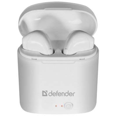 Фото Bluetooth-гарнитура Defender Twins 630 белый