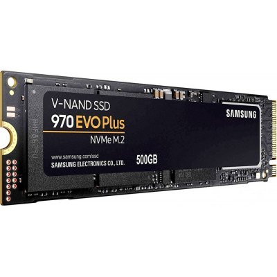   SSD Samsung 500GB 970 EVO plus, M.2, PCI-E 3.0 x4, 3D TLC NAND [R/W - 3500/3200 MB/s]