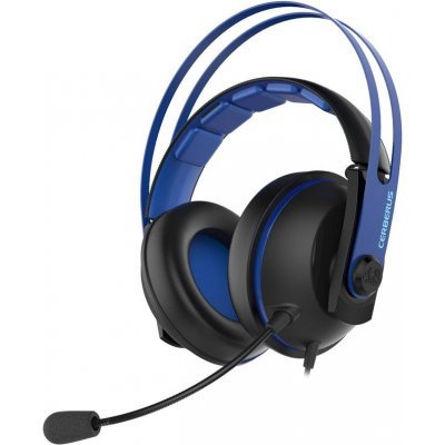 Фото Компьютерная гарнитура ASUS CERBERUS V2 BLUE/UBW/AS (90YH016B-B1UA00)