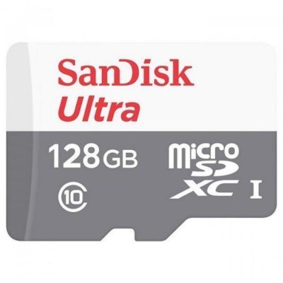   Sandisk 128Gb microSDXC Class10 SDSQUNS-128G-GN6MN Ultra 80 w/o adapter
