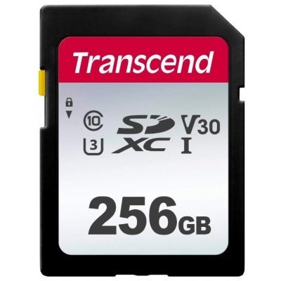    Transcend 256GB SDXC Class 10 UHS-I U3, V30 TS256GSDC300S