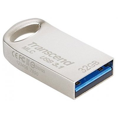  USB  Transcend 32GB JetFlash 720S (Silver) USB 3.1 TS32GJF720S