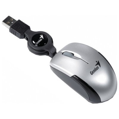   Genius Mouse Micro Traveler V2 super mini, silver