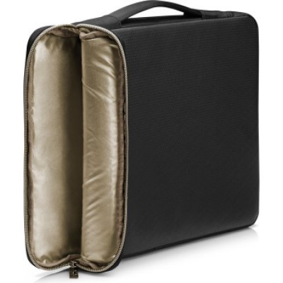 Фото Чехол для ноутбука HP 15 Blk/Gold Carry Sleeve (3XD35AA)