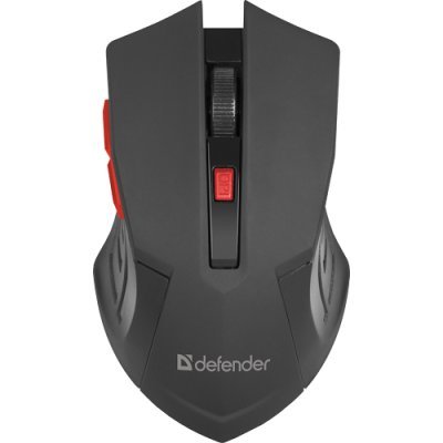 Фото Мышь Defender Accura MM-275 красный,6 кнопок, 800-1600 dpi