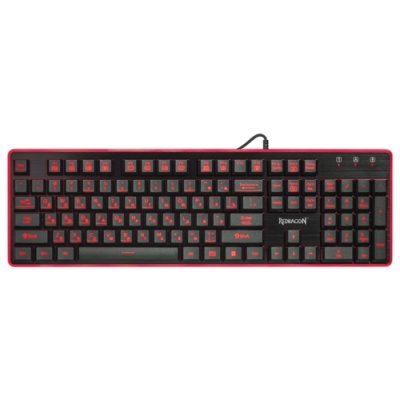 Фото Клавиатура Defender Redragon Dyaus RU,черный, 7 цветов подсветки