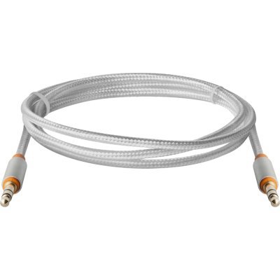 Фото Кабель аудио 3,5 мм Defender JACK01-03 Белый JACK M- JACK M, 1,2м