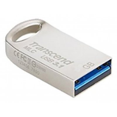 Фото USB накопитель Transcend 4GB JetFlash 720S, USB 3.1, MLC, Cеребристый
