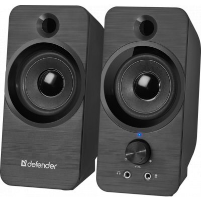 Фото Акустическая система Defender SPK-190 2.0 черный, 8 Вт, питание от USB