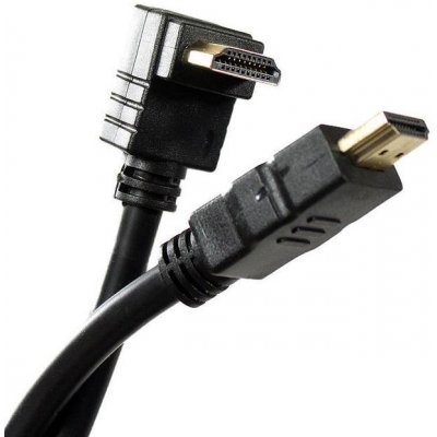 Фото Кабель HDMI to HDMI VCOM угловой коннектор 90град 5м, 2.0V