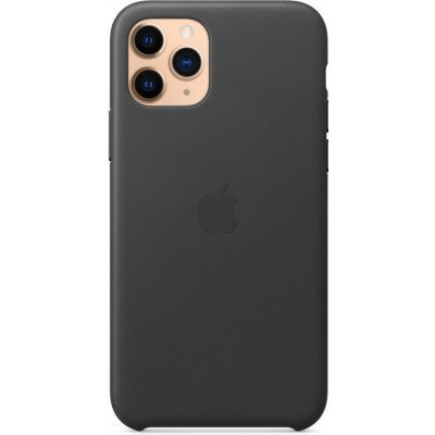 Фото Чехол для смартфона Apple iPhone 11 Pro Max Leather Case MX0E2ZM/A Black (Черный)
