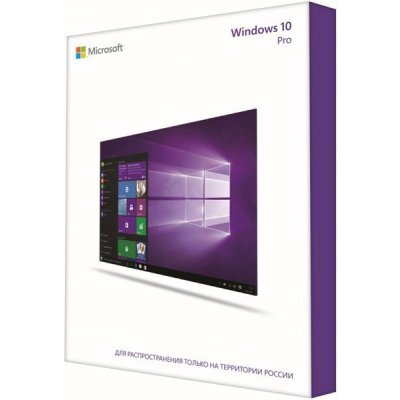    Microsoft Windows Pro FPP 10 P2 32-bit/64-bit Russian Russia Only USB (HAV-00105)