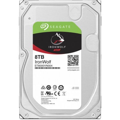 Фото Жесткий диск ПК Seagate 8Tb SATA-III ST8000VN004 NAS Ironwolf