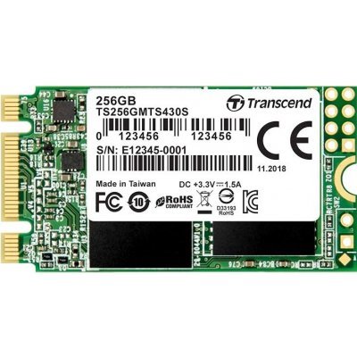   SSD Transcend 256GB TS256GMTS430S