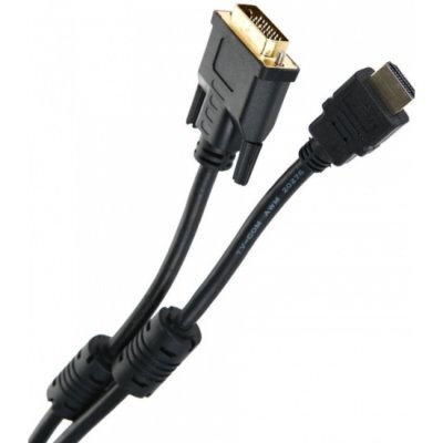 Фото Кабель HDMI to DVI TV-COM (19M -25M) 2м, 2 фильтра