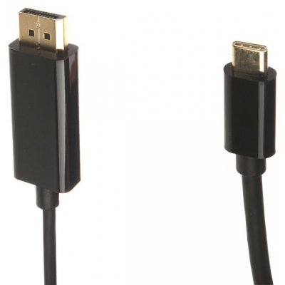 Фото Кабель USB type-C to DisplayPort VCOM 3840x2160@30Hz, 1,8m
