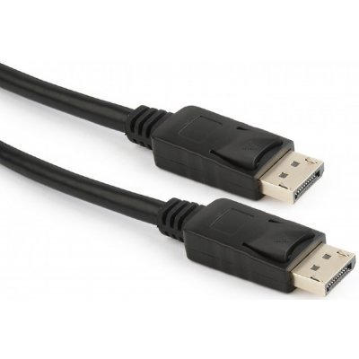 Фото Кабель DisplayPort to DisplayPort Gembird Cablexpert, v1.3, 2м, 20M/20M, черный, экран, пакет (CC-DP3-2M)